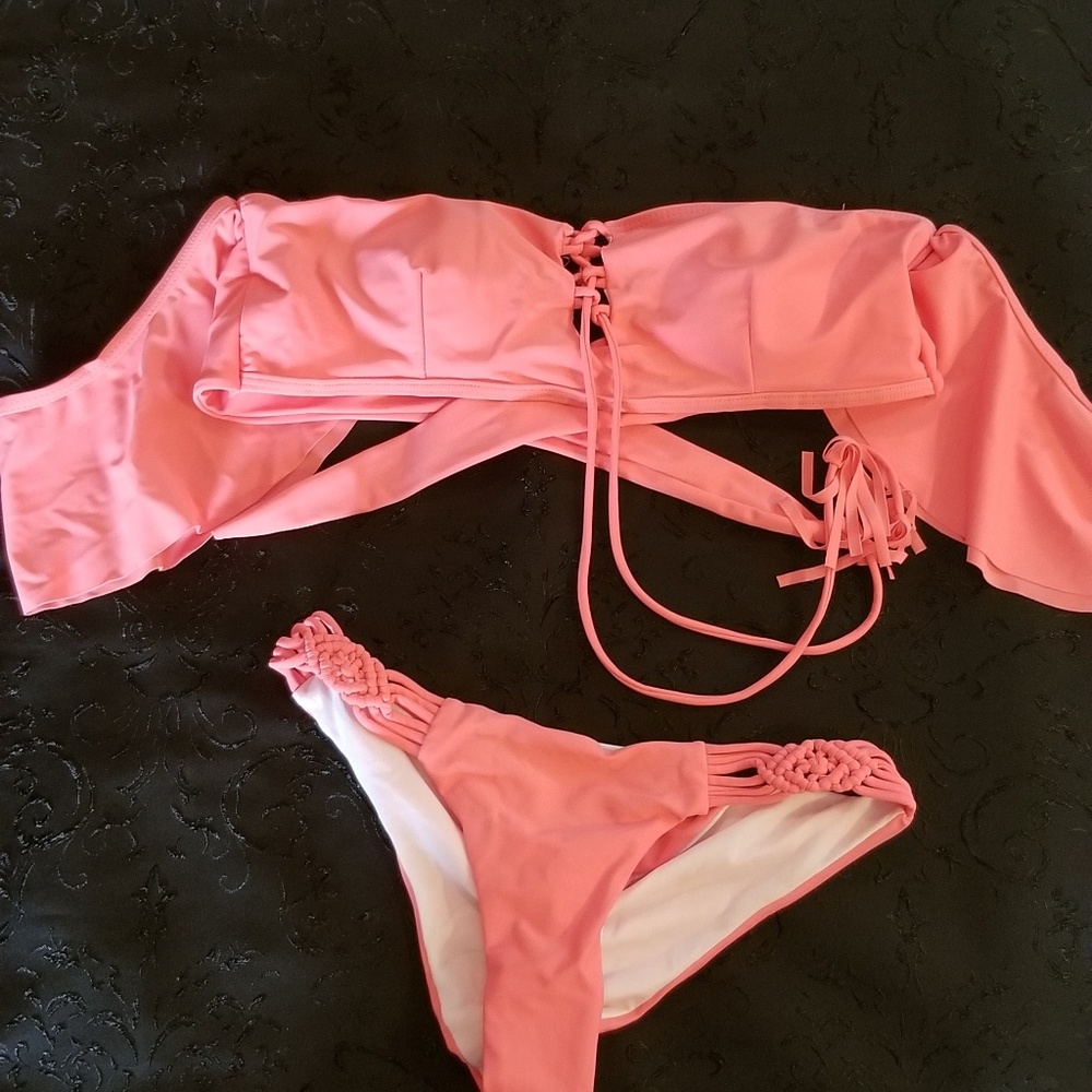 Women's Sexy Crochet Bikini Set